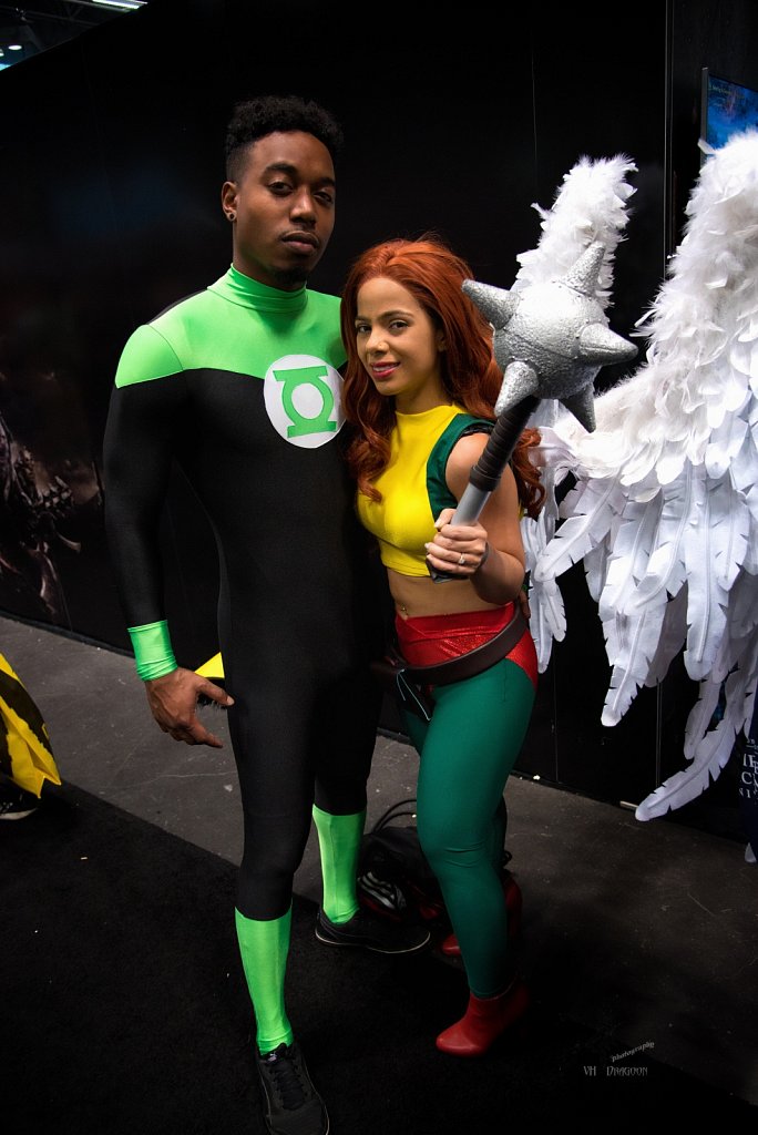 Green Lantern & Hawk Girl